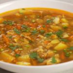 Гречневый суп с курицей