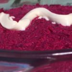 Калорийность свекольного салата с чесноком и майонезом