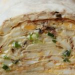 Лаваш с начинкой из рыбных консервов