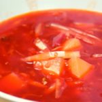 Борщ без мяса для ребенка от 1 года