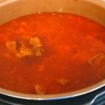 Борщ для детей от 1 года с кабачком, тыквой и цветной капустой в мультиварке