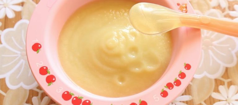 Пюре из кабачка и цветной капусты