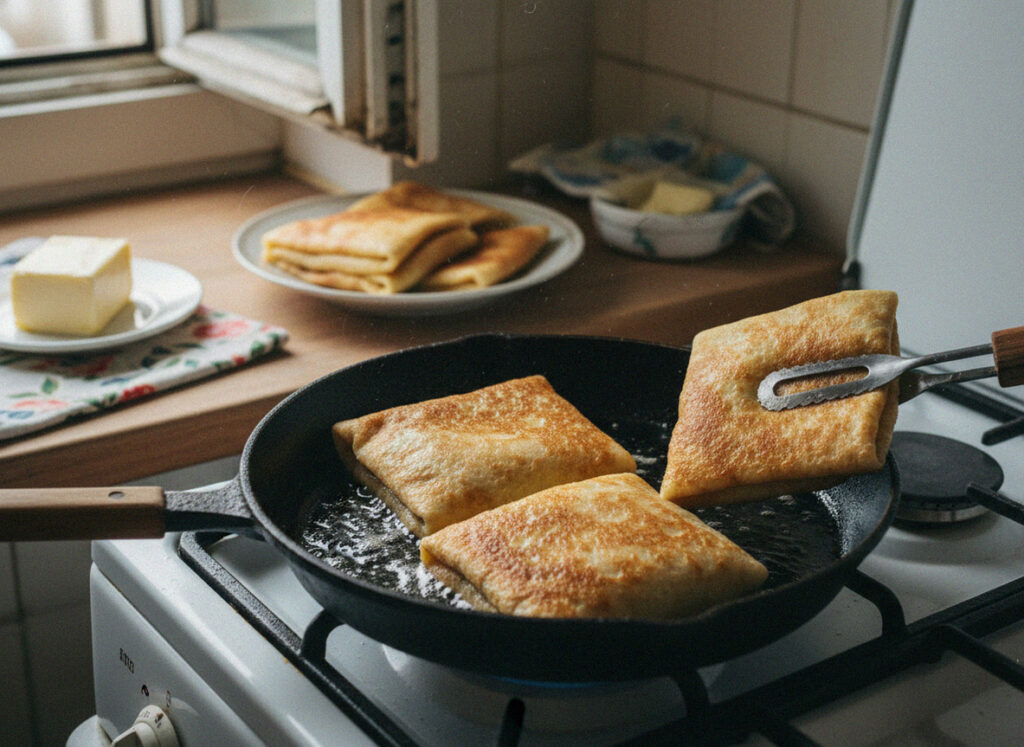Рецепт блинов с мясом на кефире: 5 шагов к сочной начинке