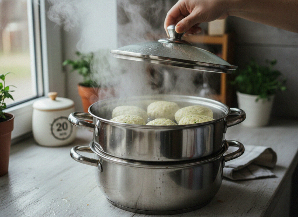 Шаг 6: Диетические котлеты из курицы с кабачком: сочный рецепт на пару
