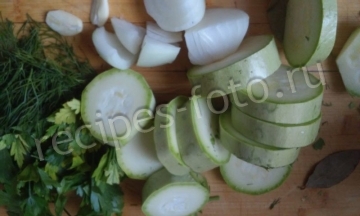Консервированные кабачки с луком и уксусом без стерилизации, рецепт с фото