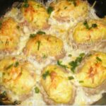 Котлеты-гнезда из фарша с картофелем и сыром, рецепт с фото
