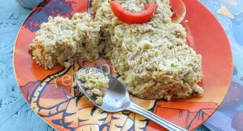 Куриное суфле с кабачком ребенку от 1 года, рецепт с фото