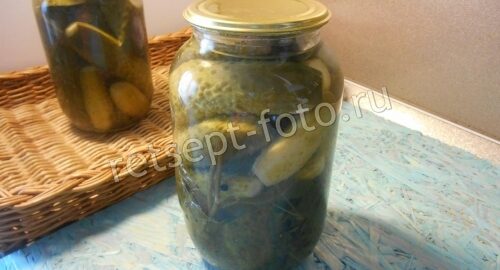 Огурцы с горчицей и чесноком на зиму (с аспирином и уксусом), рецепт с фото