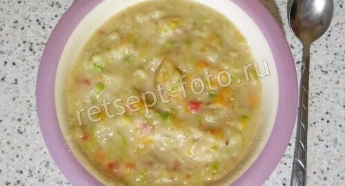 Овощное рагу с кабачком и капустой в духовке для детей от 1 года, рецепт с фото