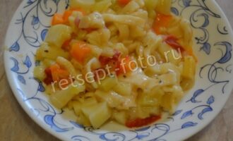 Овощной суп «Минестроне» с кабачками и макаронами, рецепт с фото