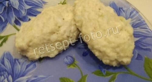 Паровые куриные котлеты с хлопьями для детей 1,5 года, рецепт с фото