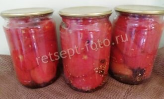 Помидоры без шкурки в собственном соку без уксуса, рецепт с фото