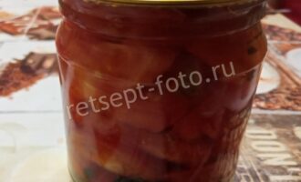 Помидоры в желатине на зиму, рецепт с фото