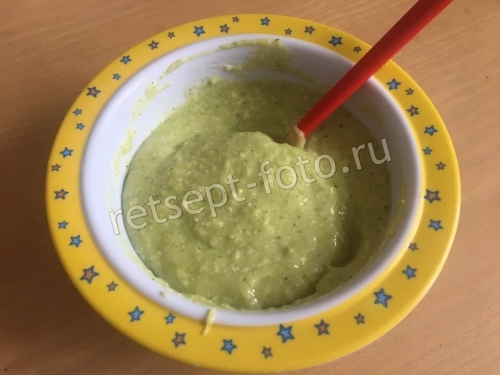Пюре из хека с овощами для ребенка 11 месяцев, рецепт с фото