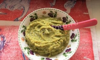 Пюре из индейки с бататом и овощами для ребенка до 1 года, рецепт с фото