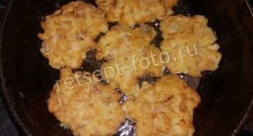 Рубленые рыбные котлеты из минтая с крахмалом, рецепт с фото