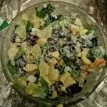 Салат с ананасом, черносливом и сыром без мяса, рецепт с фото