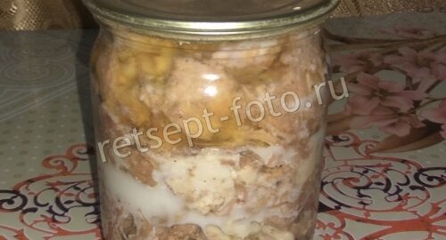 Тушенка из свинины в кастрюле в домашних условиях, рецепт с фото